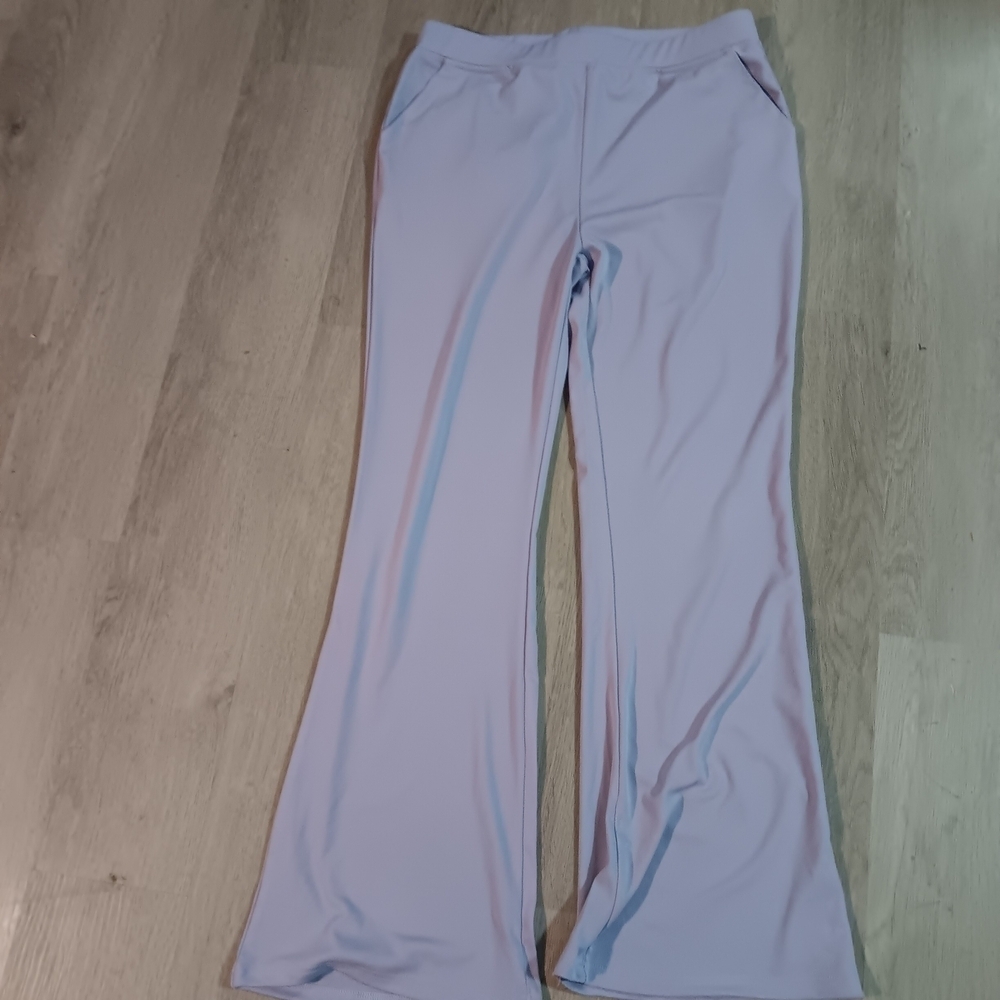 Amazon Light Purple Women's Flare Pants